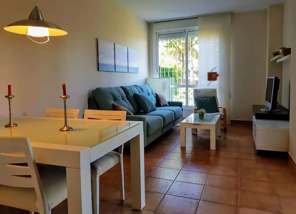 Magnifico Apartamento Con Jardin Y Vistas En Novo Sancti Petri Cádiz Lägenhet